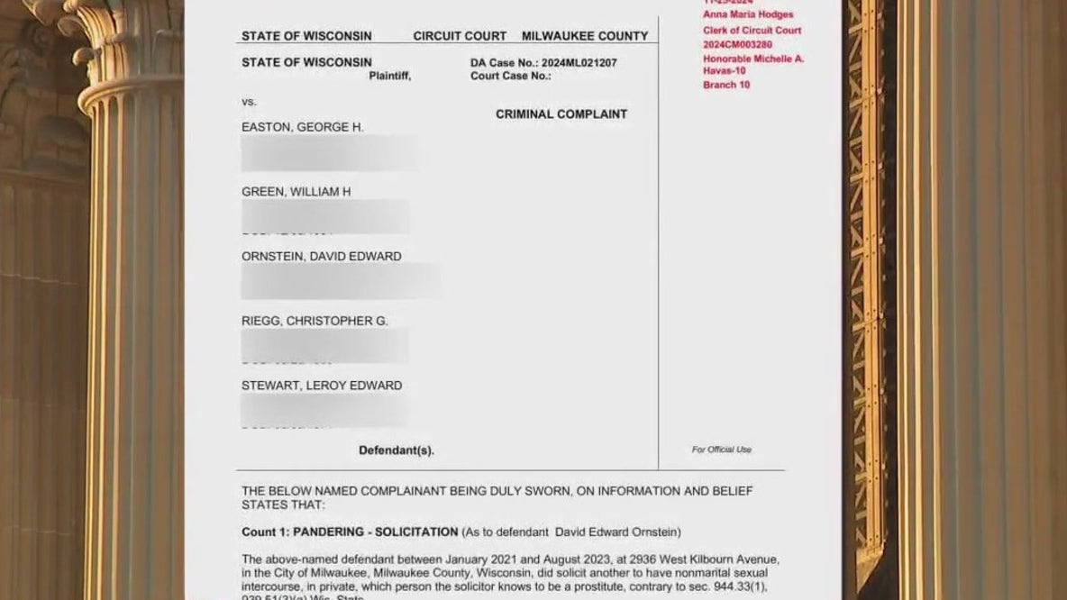 Charges in prostitution ring